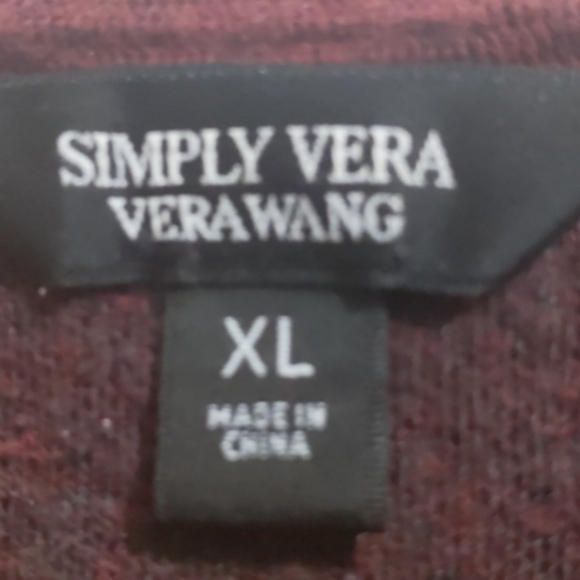 Simply Vera Vera Wang Ombre Sweater Size XL - Picture 3 of 4